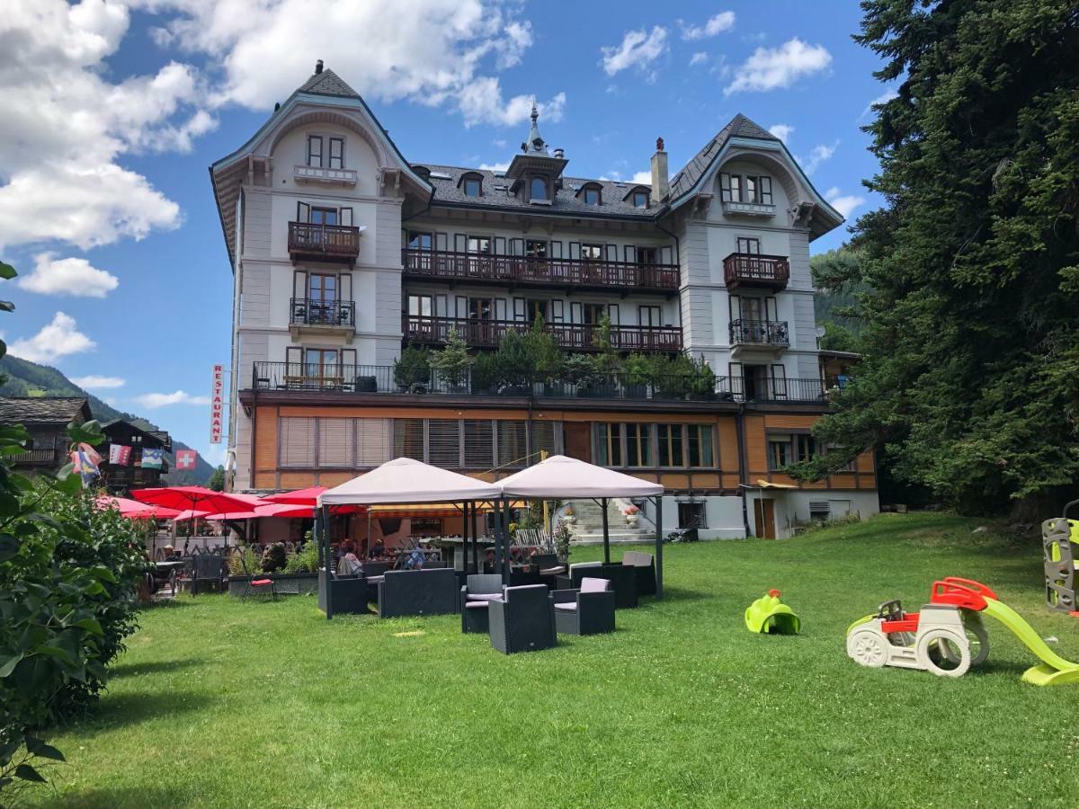 Au village d’Evolene, magnifique studio ensoleillé Exterior foto